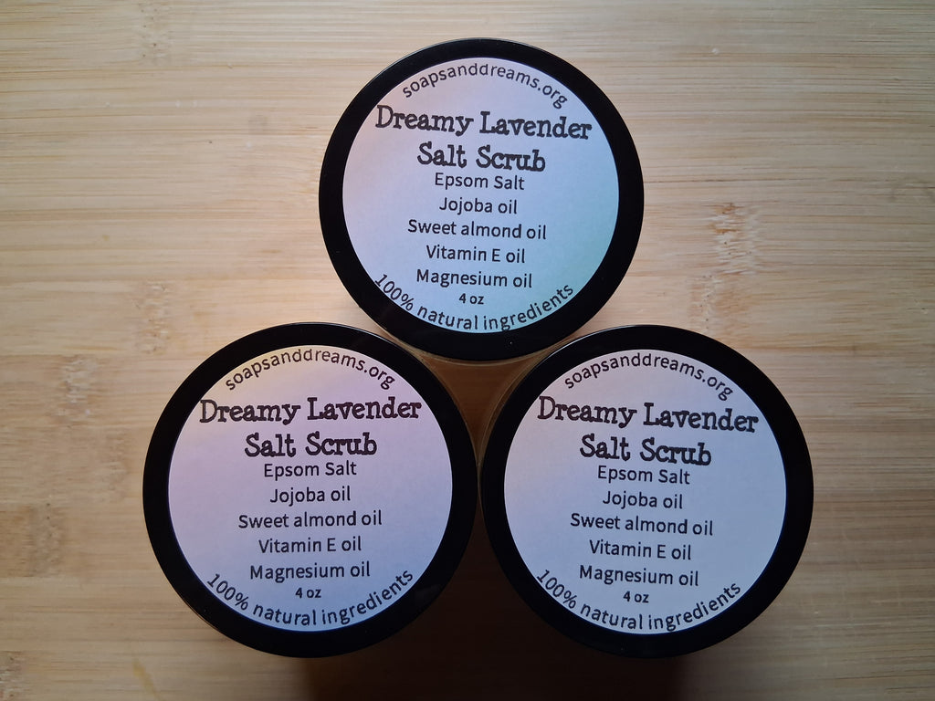 Dreamy Lavender Salt Scrub