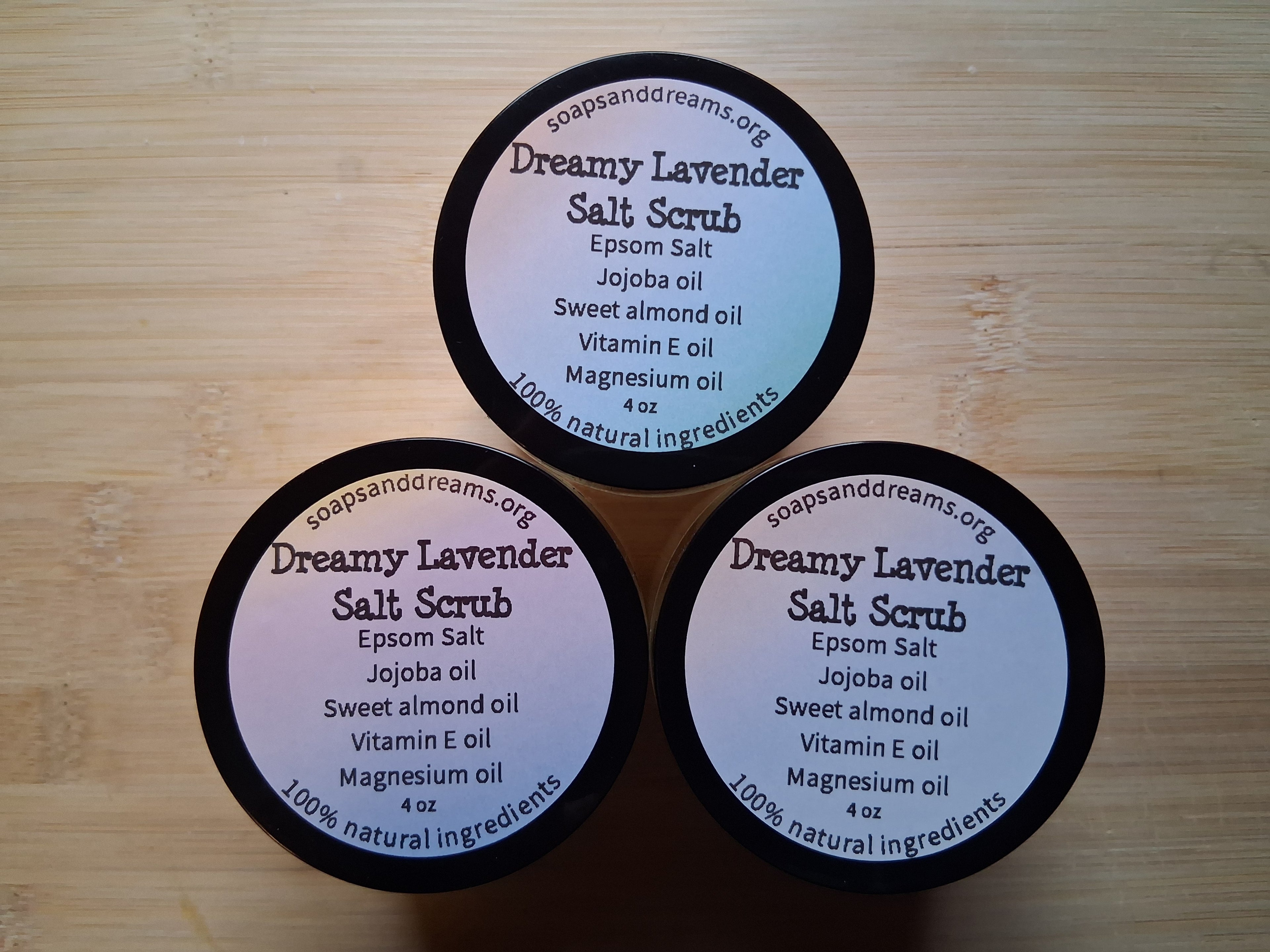 Dreamy Lavender Salt Scrub