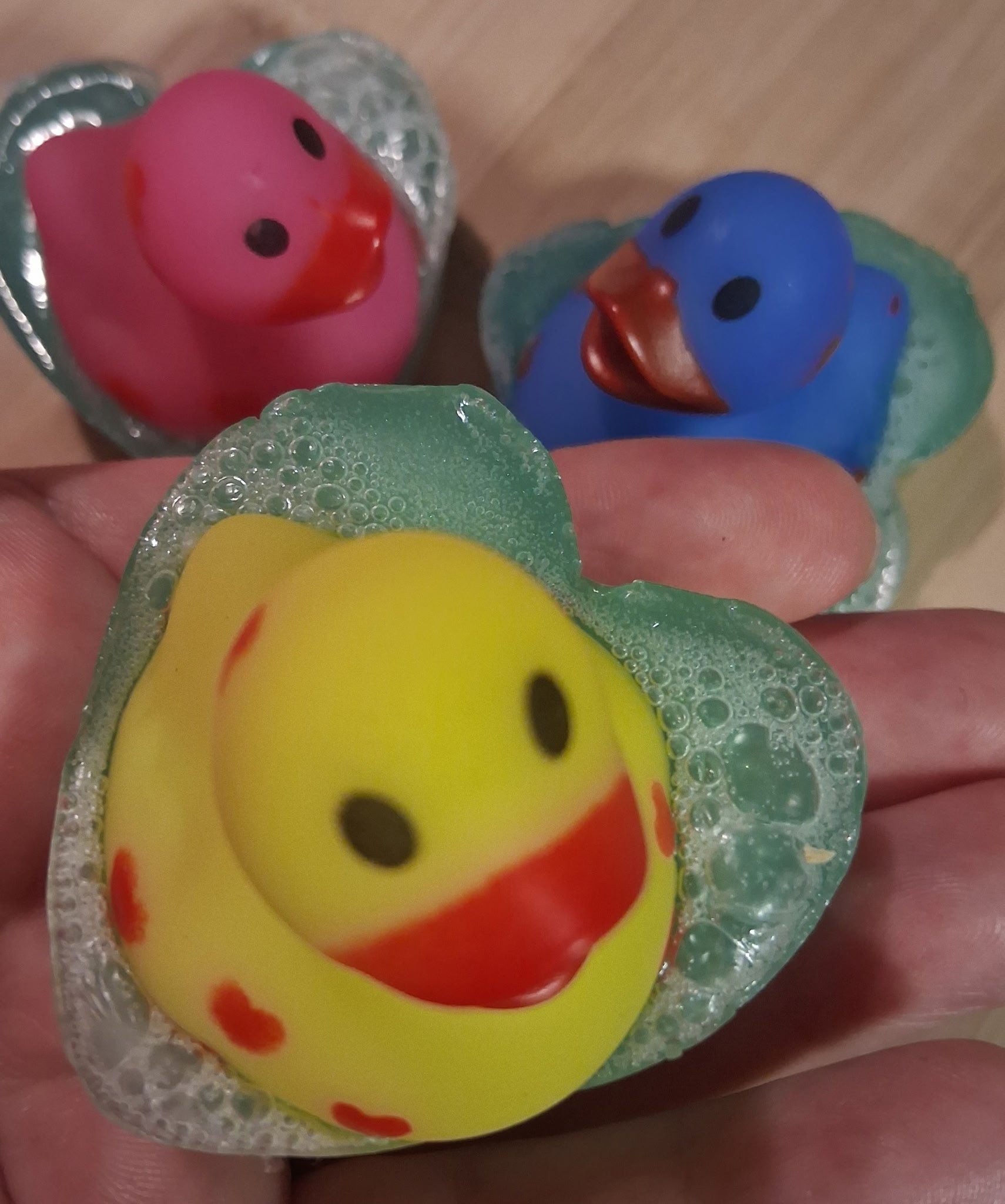 Heart Rubber Ducky Soap