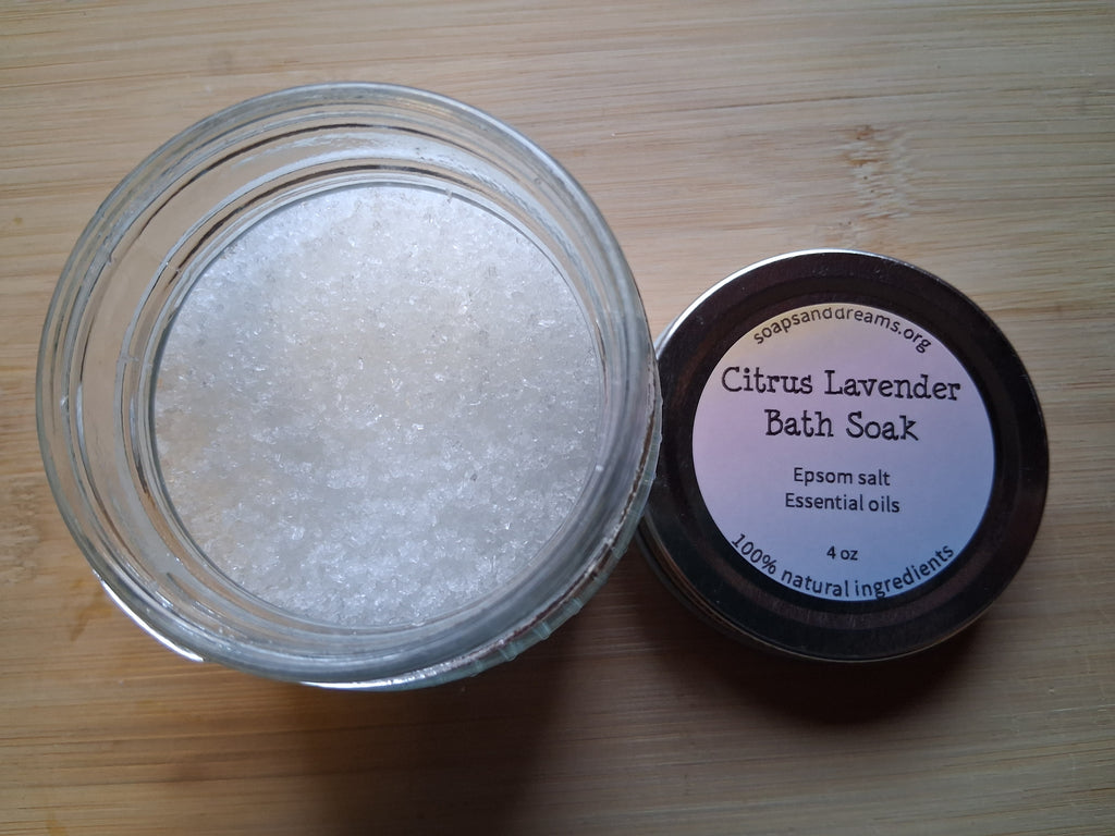 Citrus Lavender Bath Soak