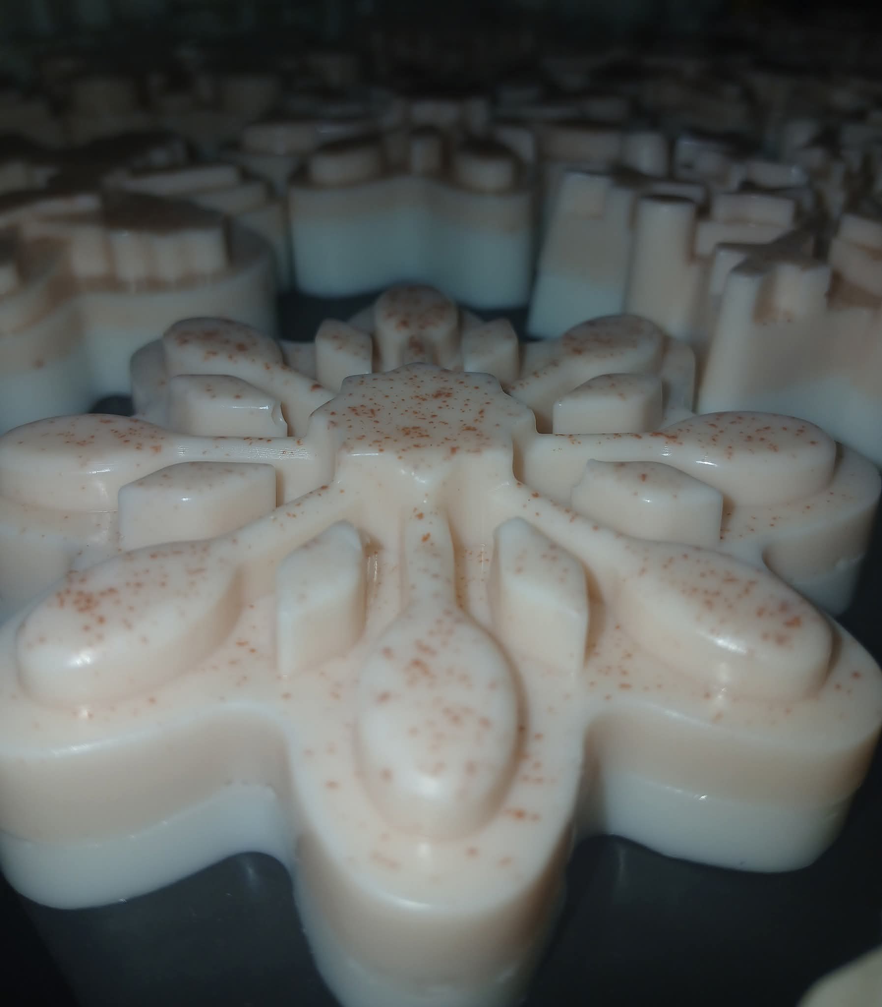 Frosted Sugar Cookie snowflakes