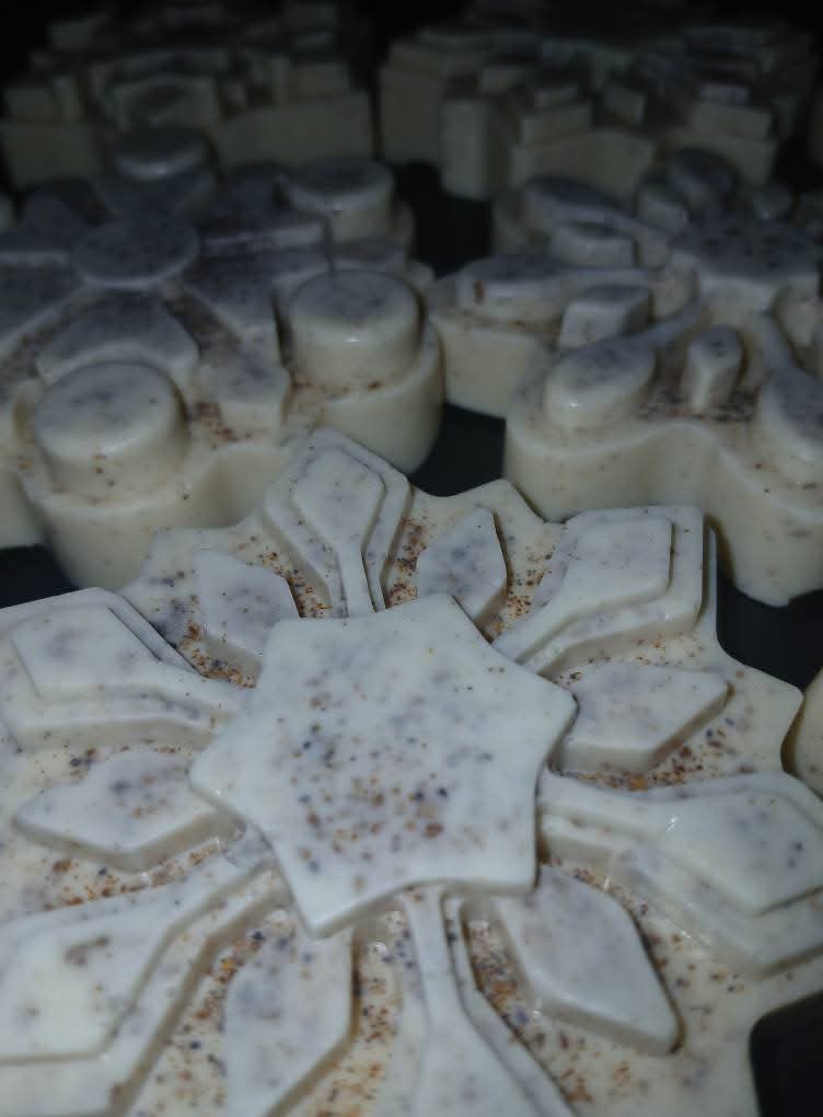 Milk and Cookies snowflakes