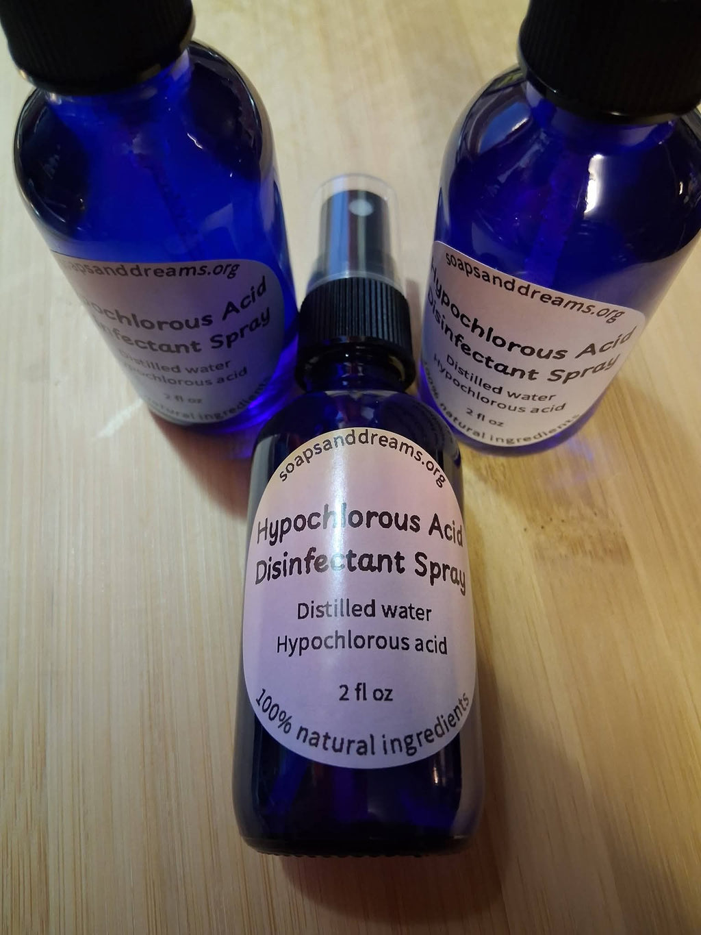 Hypochlorous Acid Disinfectant Spray