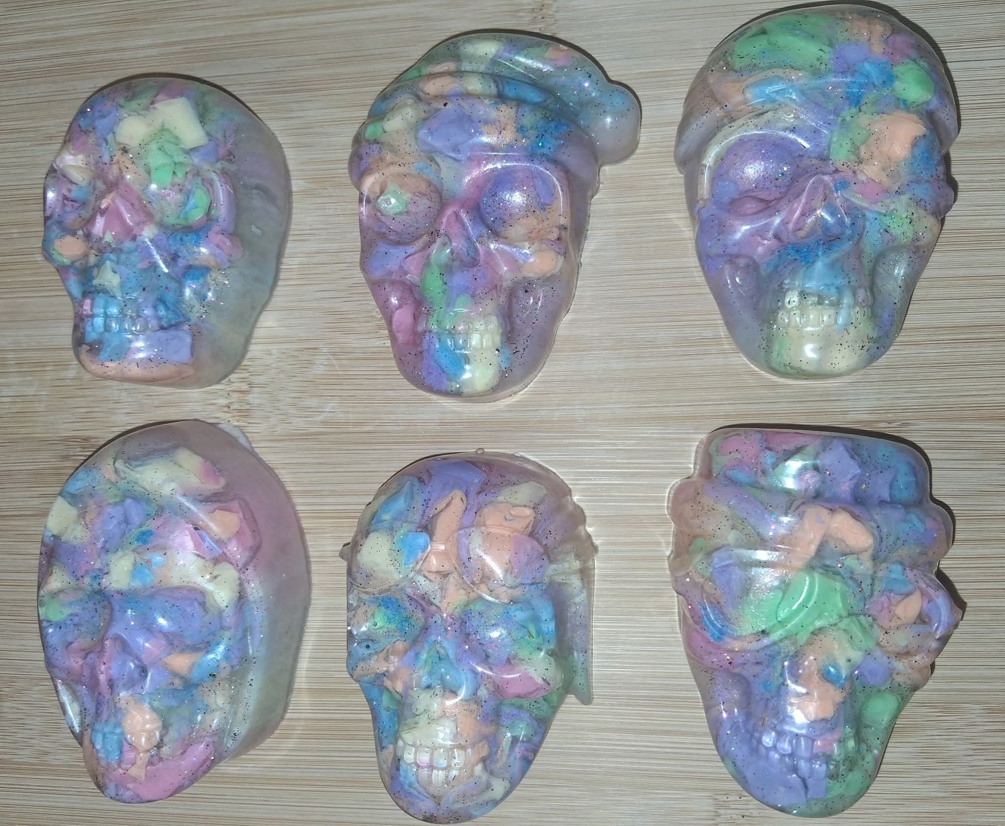 Rainbow Skulls