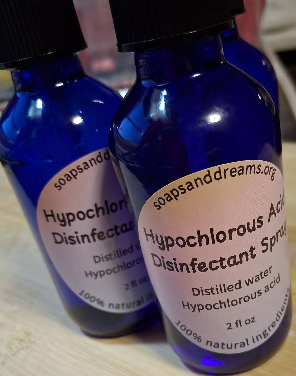 Hypochlorous Acid Disinfectant Spray