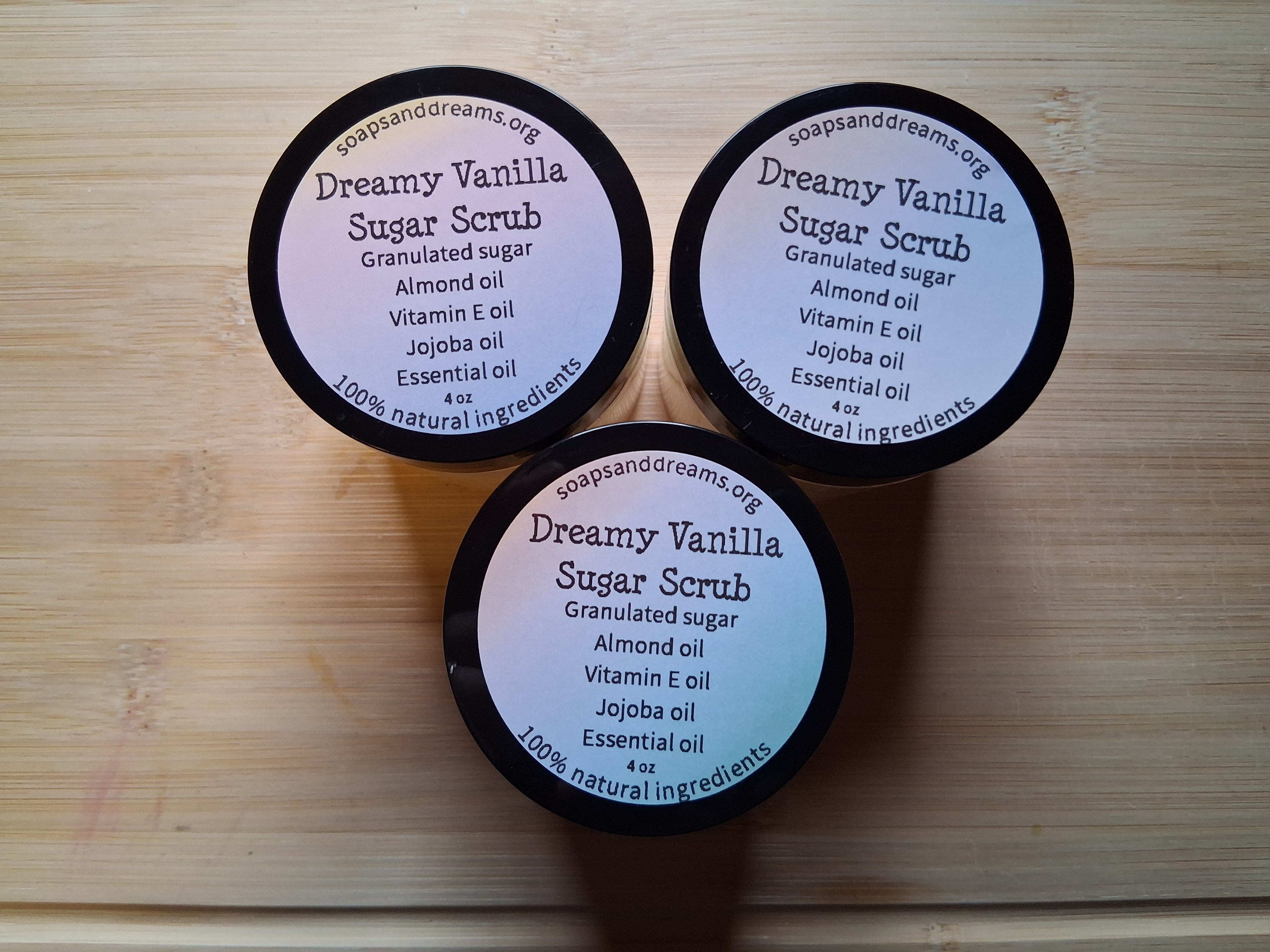 Dreamy Vanilla Sugar Scrub