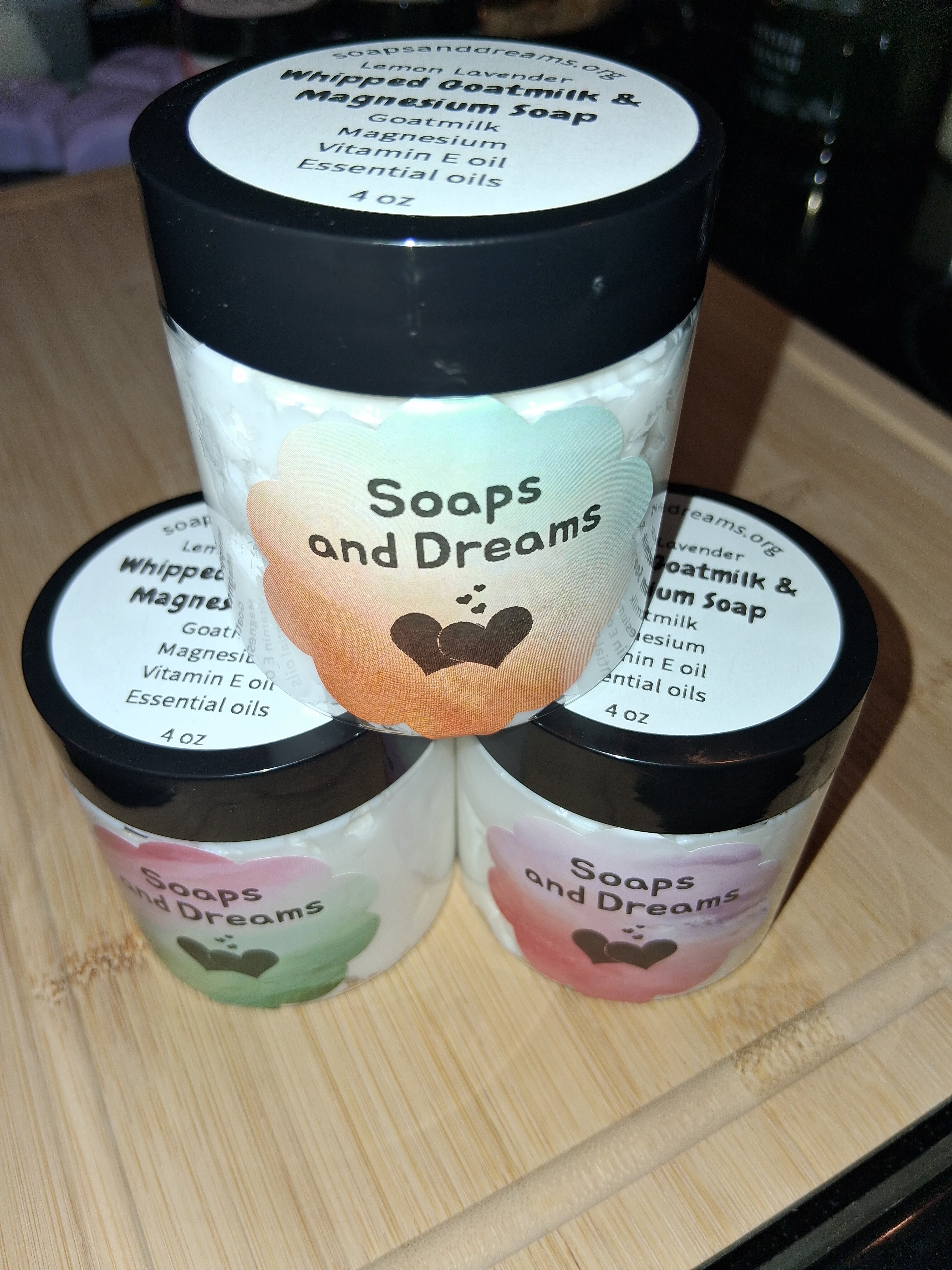 Whipped Goatmilk & Magnesium Soap