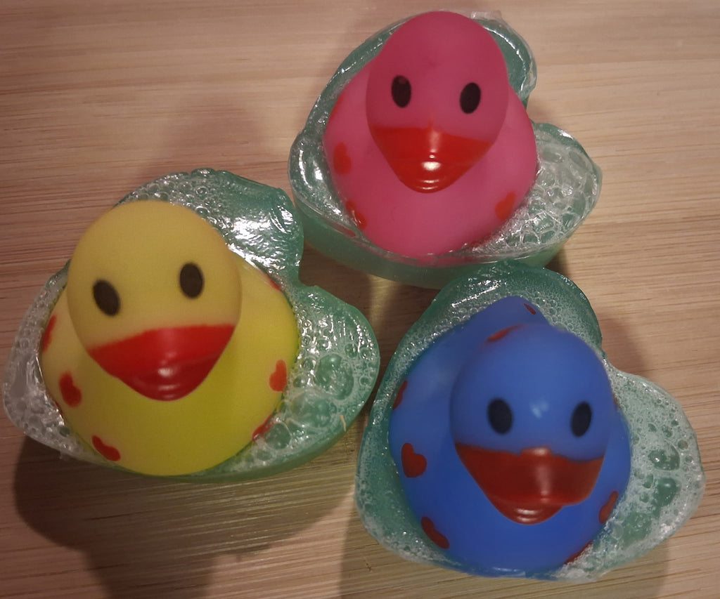 Heart Rubber Ducky Soap