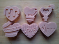 6 Pack Cherry Vanilla Goatmilk Hearts