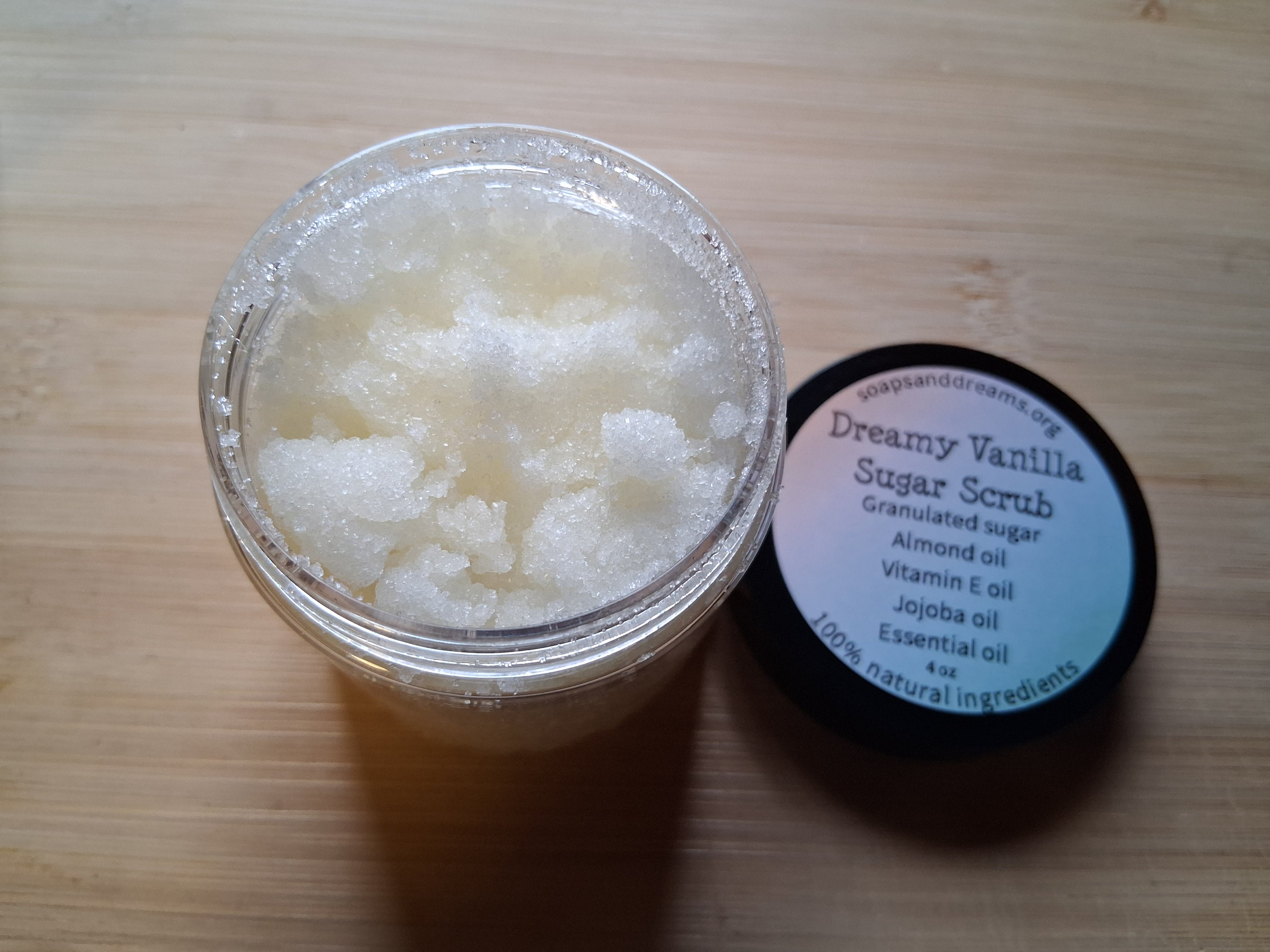 Dreamy Vanilla Sugar Scrub