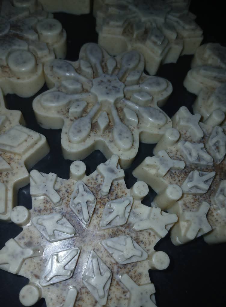 Milk and Cookies snowflakes
