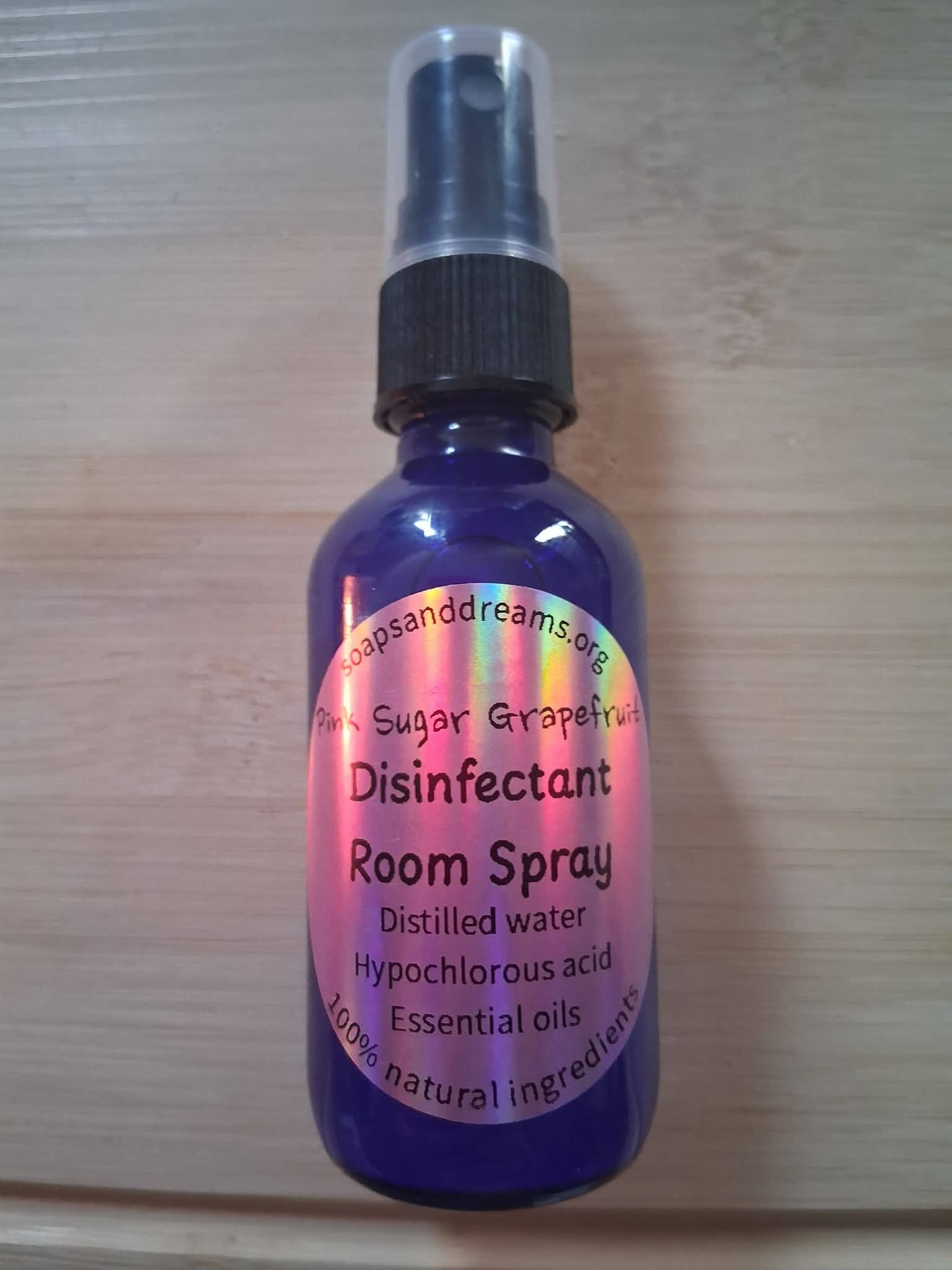Pink Sugar Grapefruit Disinfectant Room Spray