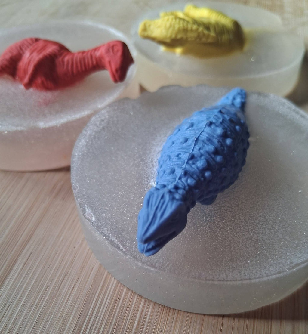 Caramel Apple Dinosaur Soap