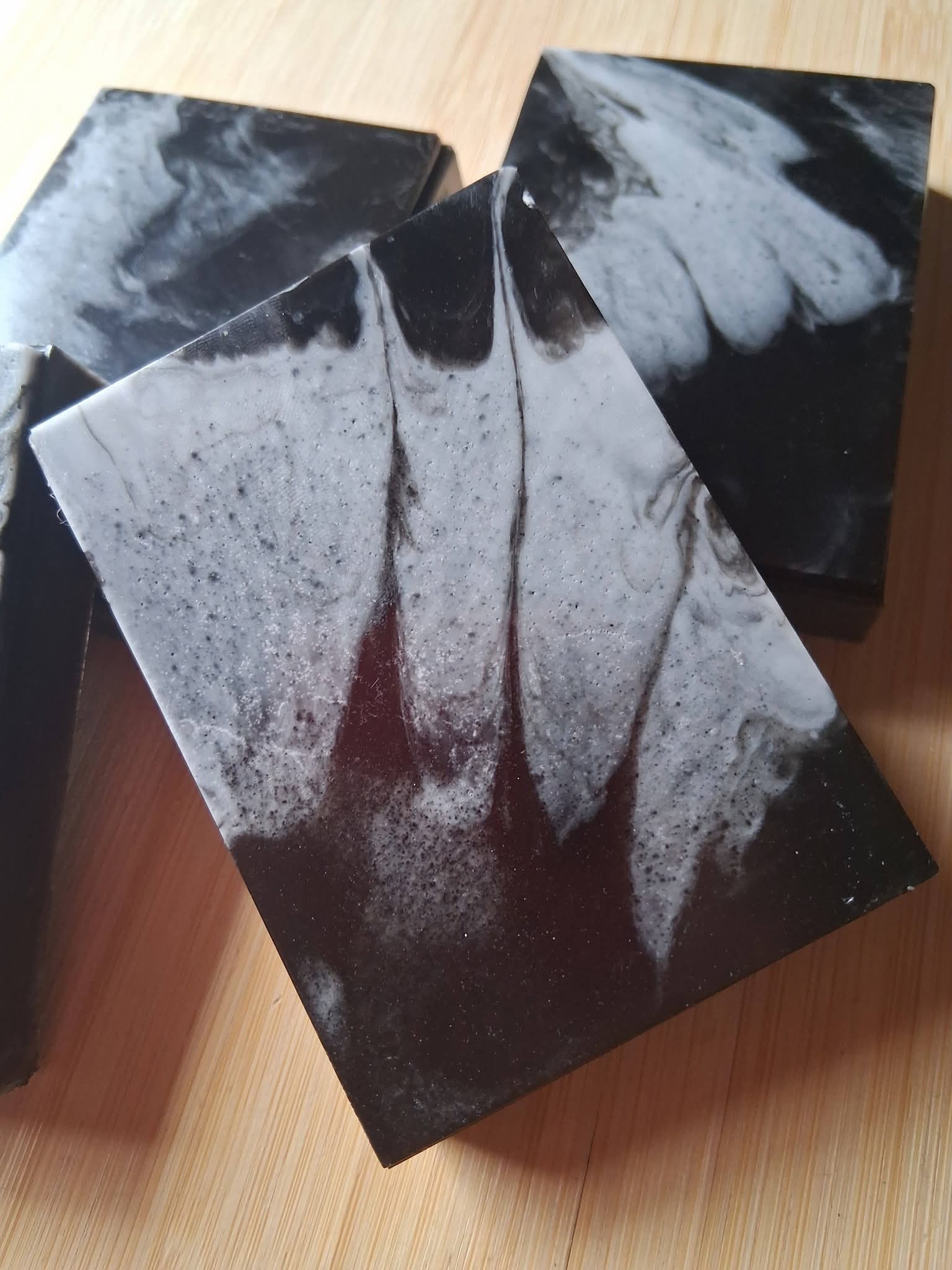 Teakwood & Spearmint Activated Charcoal Soap